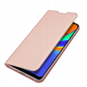 Etui Zamykane SKÓRZANE do XIAOMI REDMI 9C +SZKŁO