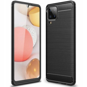 Etui Pancerne Karbon Do Samsung Galaxy A12