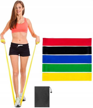 Gumy Oporowe Do Ćwiczeń Treningowe Fitness-5 Gum