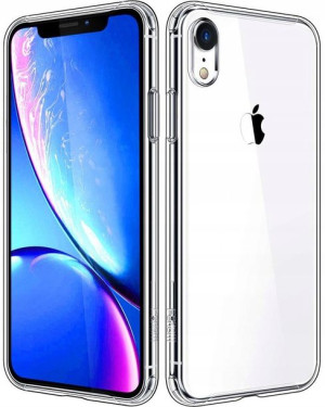 Etui Slim Case Clear 2mm Do Iphone Xr +szkło