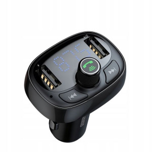 Baseus Transmiter Fm Z Bluetooth Usb Microsd Tm01