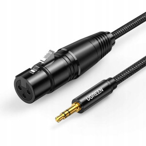 Ugreen Kabel Przewód Audio Mini Jack 3,5mm /xlr 2m