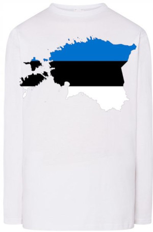 Estonia Męska Modna Bluza Longsleeve Nadruk R.XL