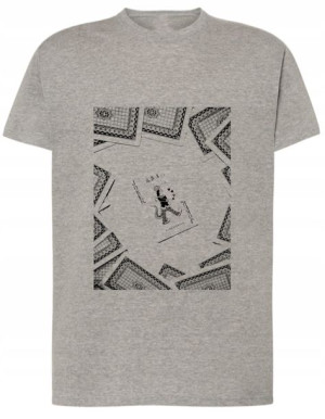 Fajny T-Shirt koszulka karty Joker r.L