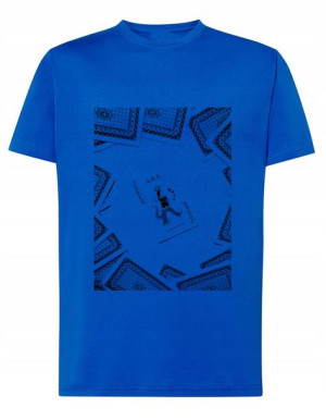 Fajny T-Shirt koszulka karty Joker r.M