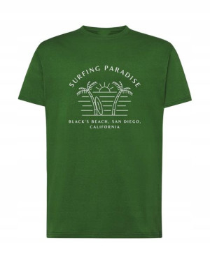 Fajny T-Shirt na lato Surfing Paradise r.5XL