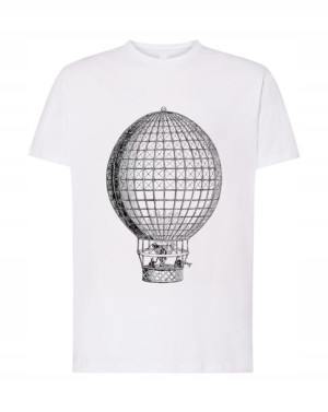 FAJNY T-Shirt nadruk BALON Vintage Rozm.XS
