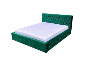Łóżko tapicerowane Tiffany 200x220  loftowe industrialne do sypialni
