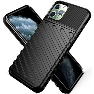Etui Pancerne Silikon Do Iphone 11 Pro Max + Szkło