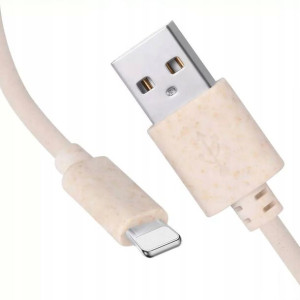 Ekologiczny EKO Kabel 3A 1m USB - Lightning