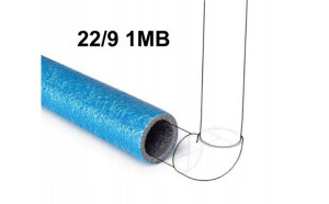 Otulina Na Rurę 22/9 Izolacja Niebieska 1mb