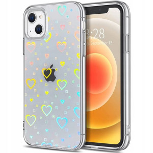 Etui do IPHONE 13 Case w serduszka