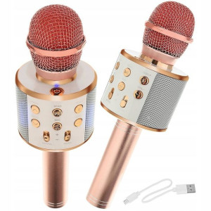 Karaoke Dla Dzieci Mikrofon Bluetooth Głośnik