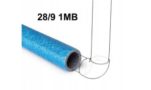 Otulina Na Rurę 28/9 Izolacja Niebieska 1mb