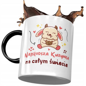 Kubek Czarny Dla Kuzynki na Urodziny na Prezent