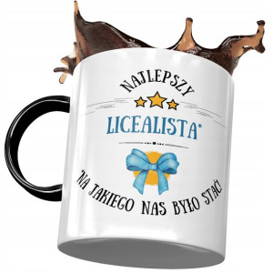 Kubek Czarny Dla Licealisty Najlepszy Licealista