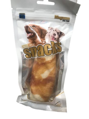 PRZYSMAKI DLA PSA MAGNUM Chicken Roll on Rawhide Stick 60g -1szt. [16649]