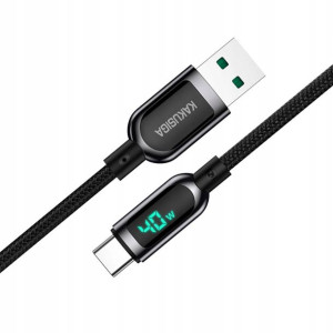 Kaku Kabel Usb Typ C Miernikiem Prądu 5a 40w Qc