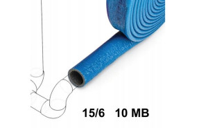 Otulina Na Rurę 15/6 Izolacja Niebieska 10 Mb