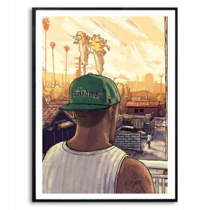 PLAKAT 32x45cm Obraz na Ścianę GRY GTA SAN ANDREAS