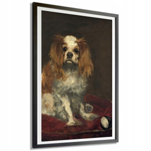 Plakat Duży 91x61 Eduardo Manet Portret Psa Wzory