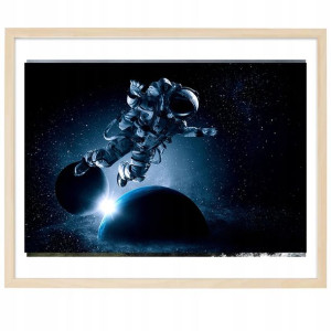 PLAKAT Poziomy 40x60 cm Kosmos Przestrzeń Wzory