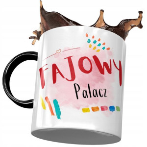 Kubek Czarny Dla Palacza Fajowy Palacz na Prezent