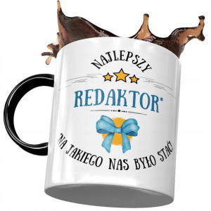 Kubek Czarny Dla Redaktora Najlepszy Redaktor