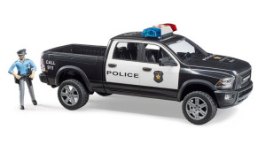 BRUDER 02505 Policja auto Dodge RAM 2500 Power Wagon  z figurką
