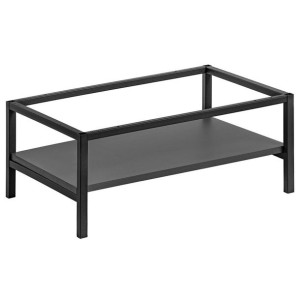 HAKANO Nogi metalowe do szafki TRAVE 25x60x43 czarne