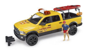 BRUDER 02506 Auto Dodge RAM 2500 Power Wagon ratownictwa wodnego