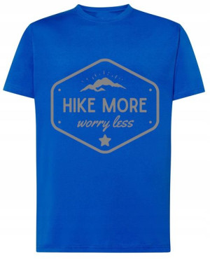 Fajny T-Shirt nadruk Hike More r.L