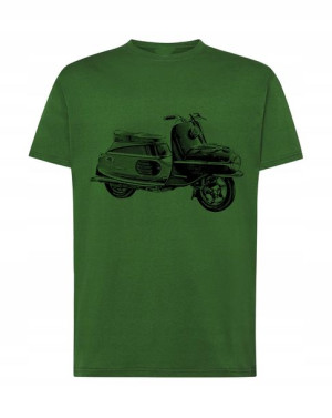 Fajny T-Shirt nadruk Wespa skuter r.5XL