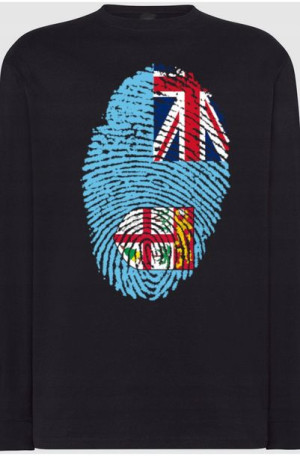 Fiji Flaga Odcisk Bluza Longsleeve Rozm.XL