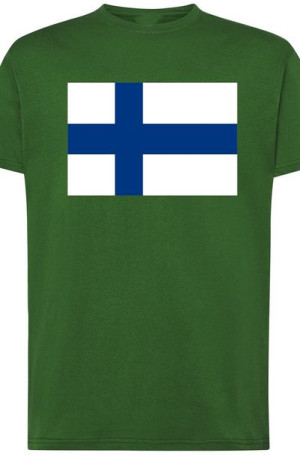 Finlandia Męski Modny T-Shirt Logo Rozm.3XL