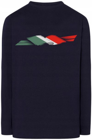 Flaga Włoch Męska Bluza Longsleeve Rozm.L