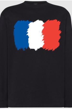 Francja Flaga Męska Bluza Longsleeve Rozm.M