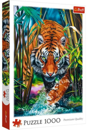 Trefl Puzzle 1000 El Drapieżny Tygrys