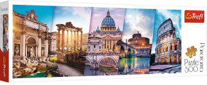 Trefl Puzzle 500 El Panorama Podróż Do Włoch