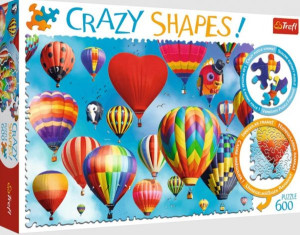 Trefl Puzzle 600el Crazy Shapes Kolorowe Balony