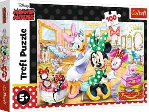 Trefl Puzzle 100el Minnie W Salonie Kosmetycznym