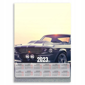 2023 Kalendarz Ścienny 50x70 Chevrolet Dużo Wzorów