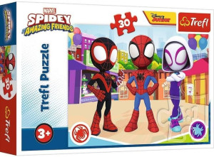 Trefl Puzzle 30 El Spidey I Przyjaciele Przygody