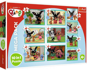 Trefl Puzzle 10w1 Co Robi Bing? Bing I Przyjaciele