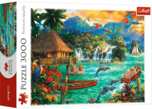Trefl Puzzle 3000 El Życie Na Wyspie