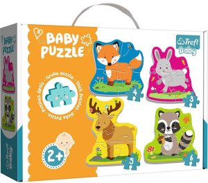 Trefl Baby Classic Puzzle Zwierzątka Leśne