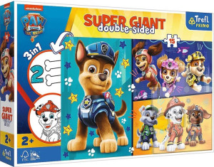 Trefl Puzzle Dwustronne 15 El Giant Psi Patrol