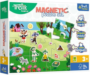 Trefl Puzzle Magnetyczne Treflikowy Dzień
