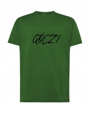 Góczi T-shirt Męski Parodia Logo Nadruk Rozm.L