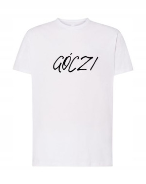 Góczi T-shirt Męski Parodia Logo Nadruk Rozm.M